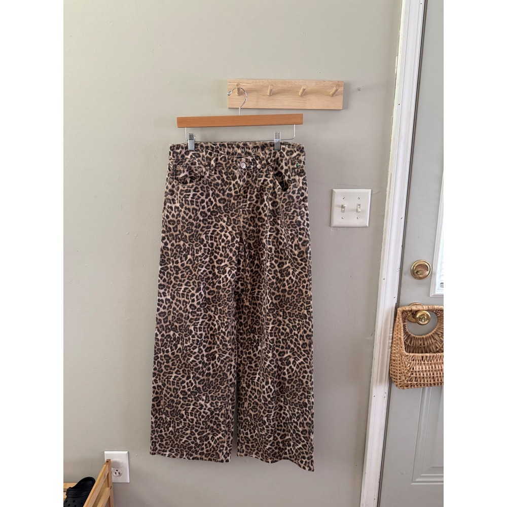 American eagle leopard jeans